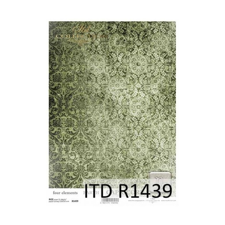 Rijstpapier R1439 Four Elements-Earth