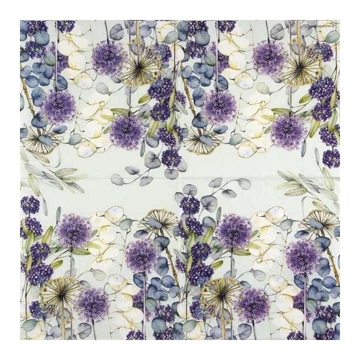 Lunaria green servet 33x33cm