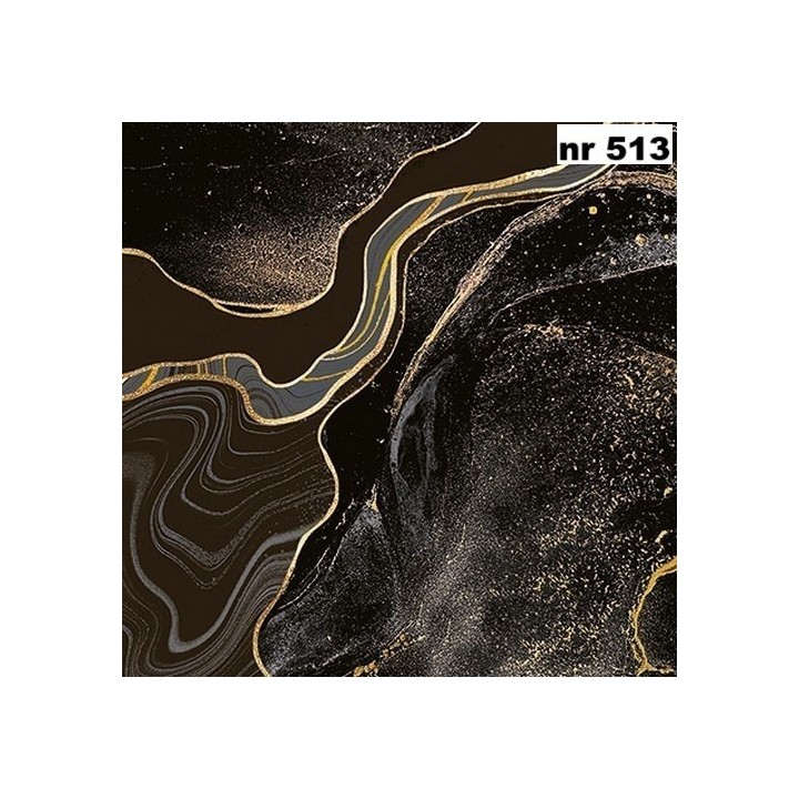 Marble black servet 33x33cm