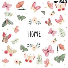 Happy home servet 33x33cm