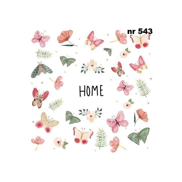 Happy home servet 33x33cm