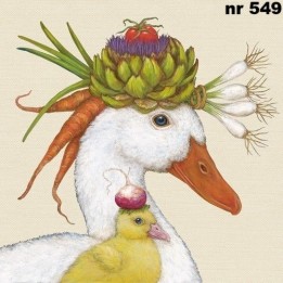 The Gardeners servet 33x33cm