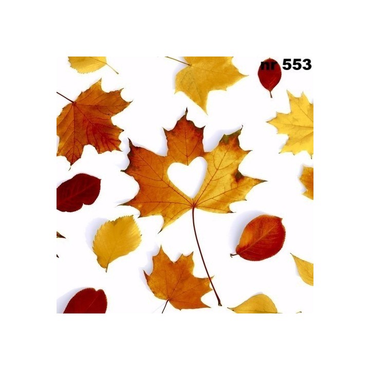Autumn love servet 33x33cm