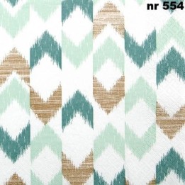 Bamboo ikat green servet 33x33cm