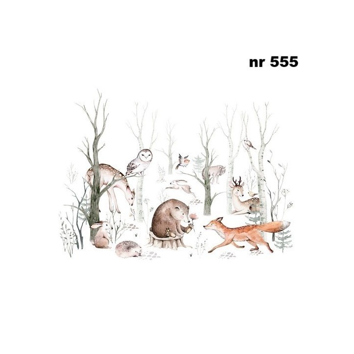 Forest fairytale servet 33x33cm
