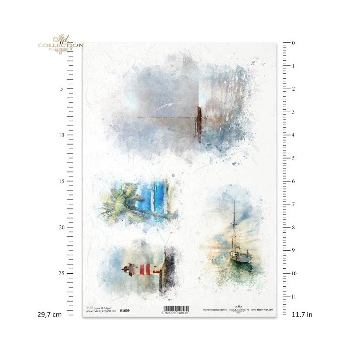 Rijstpapier R1609 Tropical Dreams