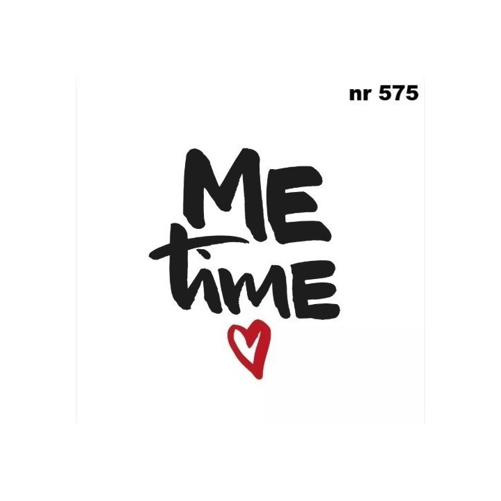 Me time servet 33x33cm