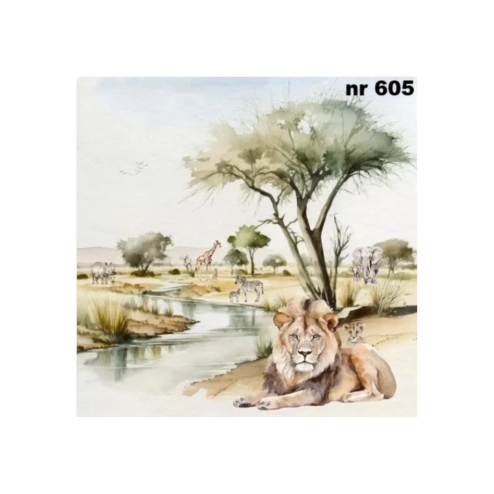 Etosha Park servet 33x33cm