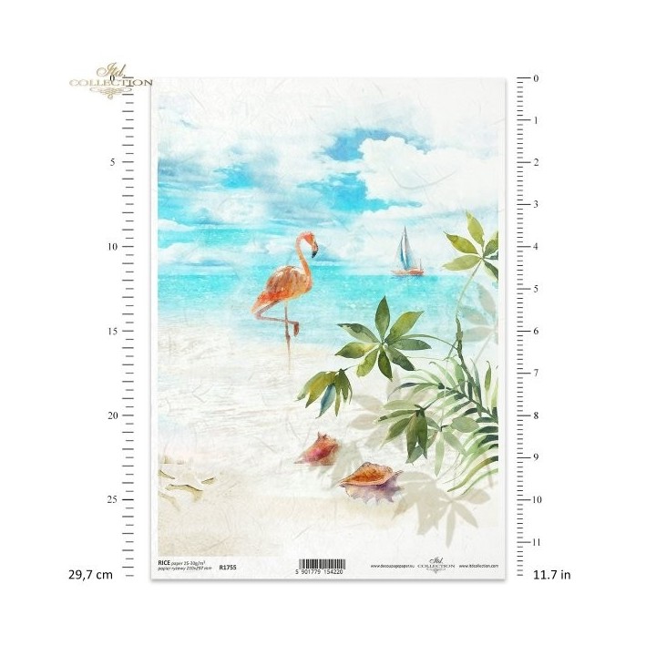 Rijstpapier R1755 Tropical Dreams