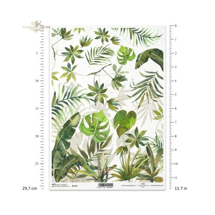 Rijstpapier R1757 Tropical Dreams