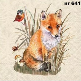 Foxy servet 33x33cm