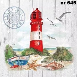 Lighthouse servet 33x33cm