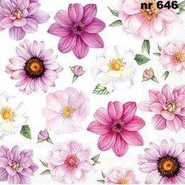 Summer glory servet 33x33cm