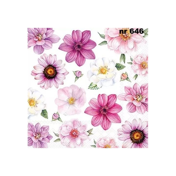 Summer glory servet 33x33cm