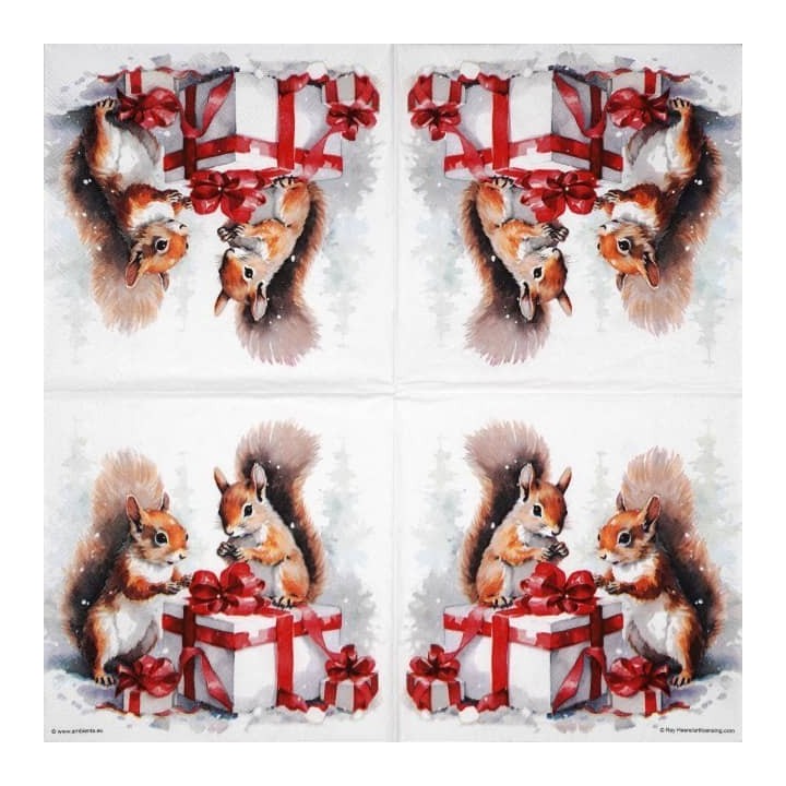 Great gift servet 33x33cm