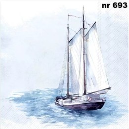 SAIL AWAY servet 33x33cm