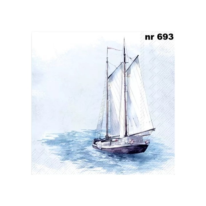 SAIL AWAY servet 33x33cm