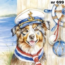 CAPTAIN JACK servet 33x33cm
