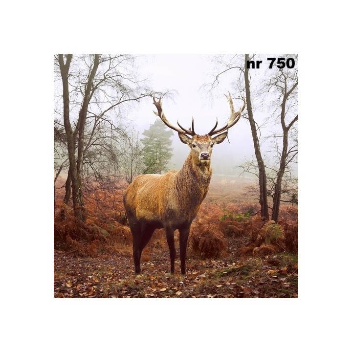 Deer at Dusk servet 33x33cm