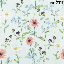 Little garden servet 33x33cm