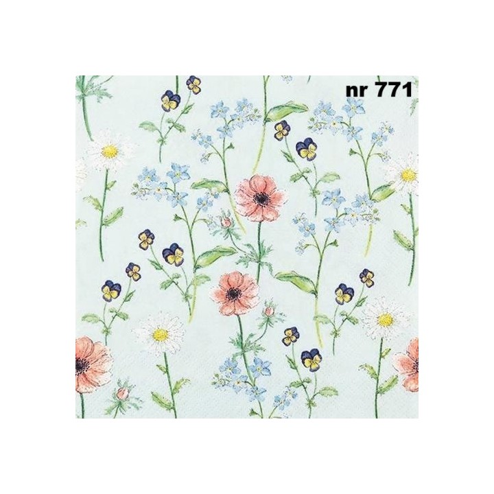 Little garden servet 33x33cm