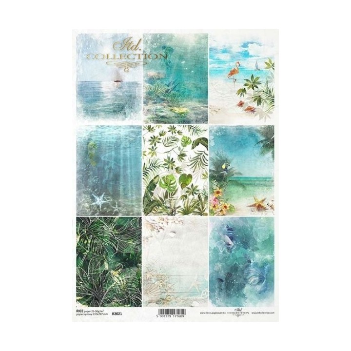 Rijstpapier R2021 Tropical Dreams