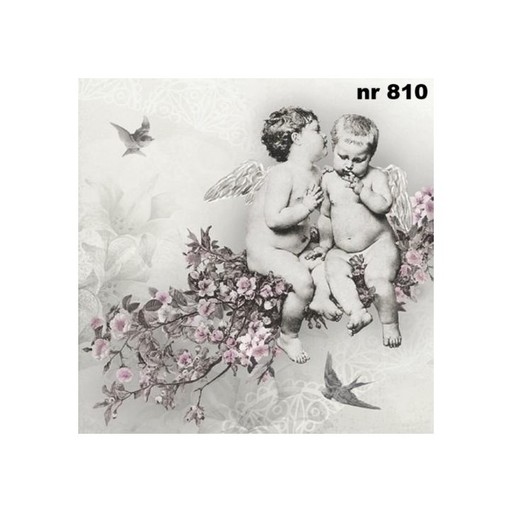Angelic chic servet 33x33cm