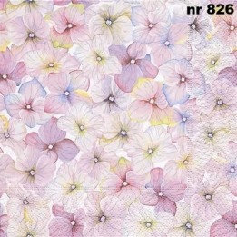 Small blossoms servet 33x33cm