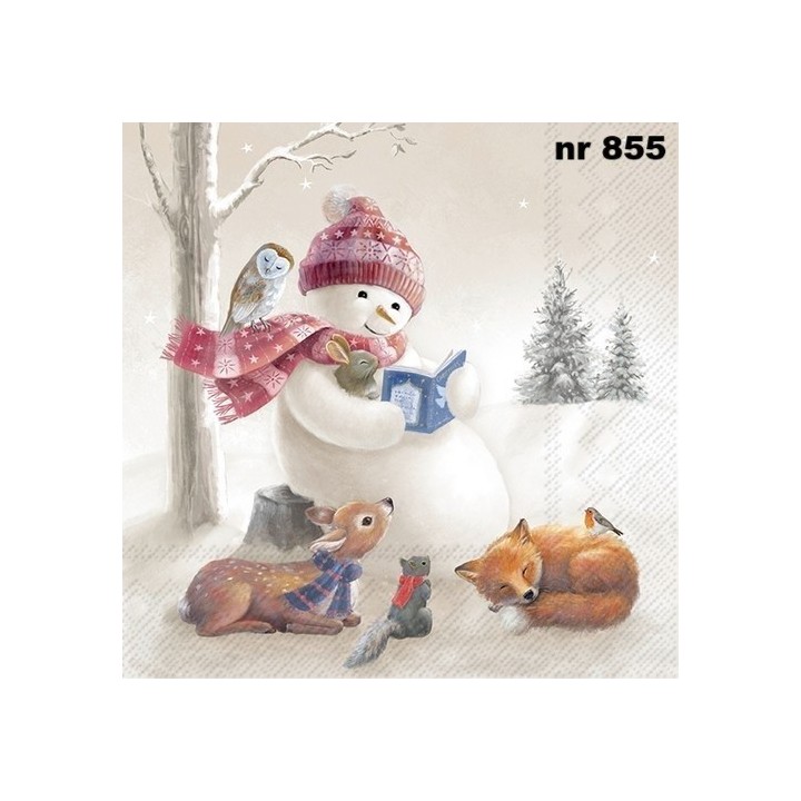 Bedtime stories servet 33x33cm