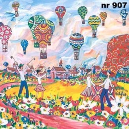 Portchie Art children's festival servet 33x33cm