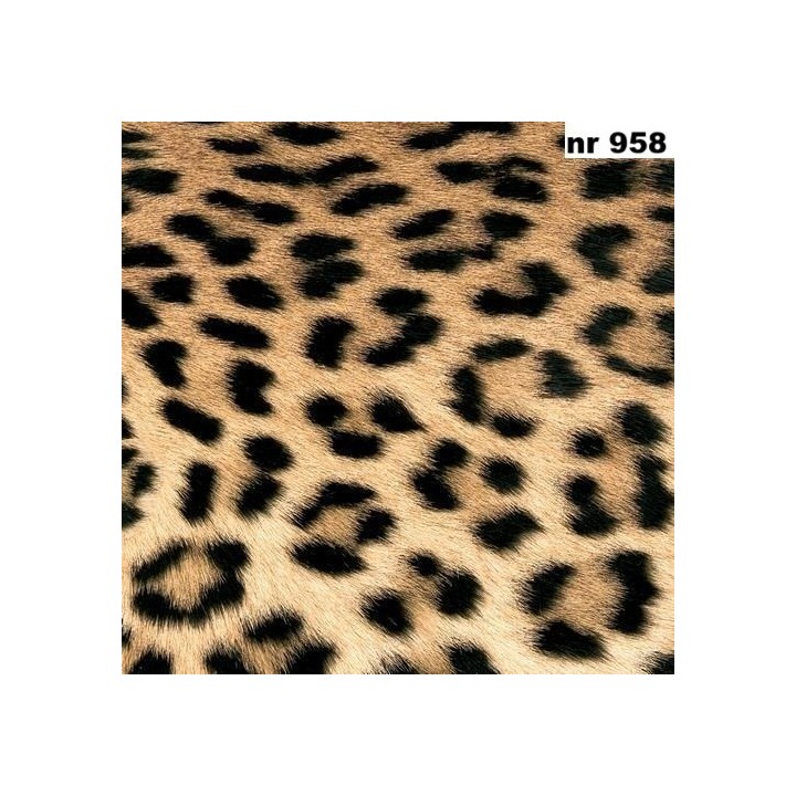 Leopard Couture servet 33x33cm