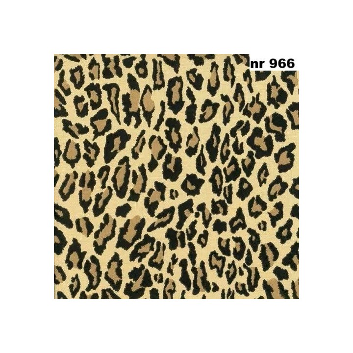 Leopard Pattern Sahara servet 33x33cm