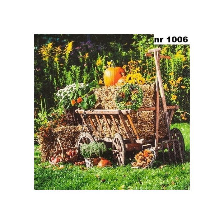 Handcraft servet 33x33cm
