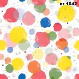 Splash dots mix servet 33x33cm