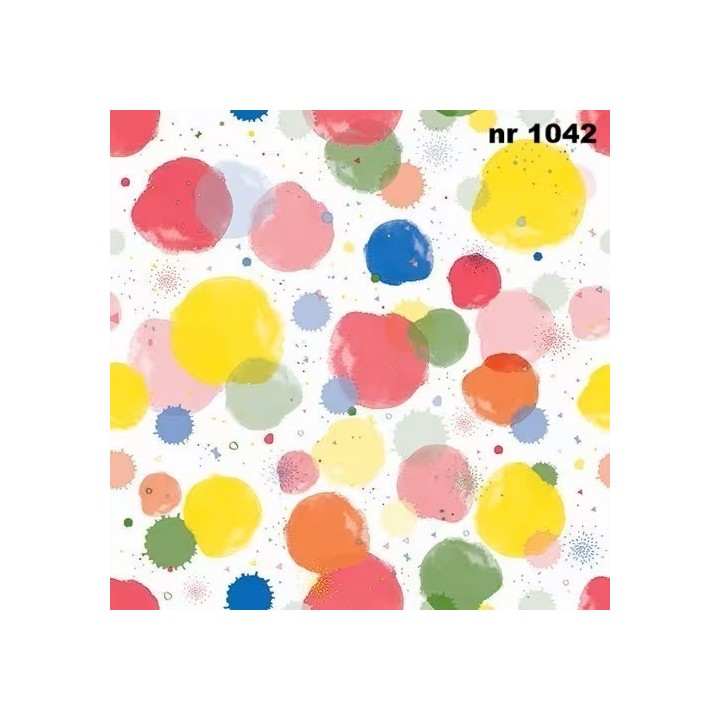Splash dots mix servet 33x33cm