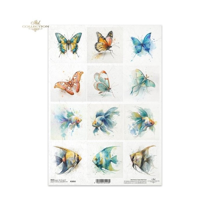 Rijstpapier R2850 Tropical Dreams
