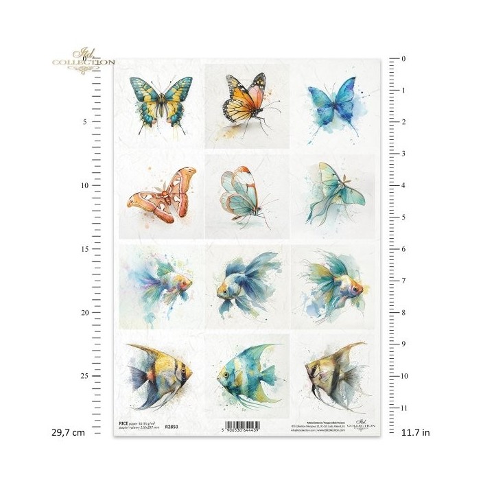 Rijstpapier R2850 Tropical Dreams