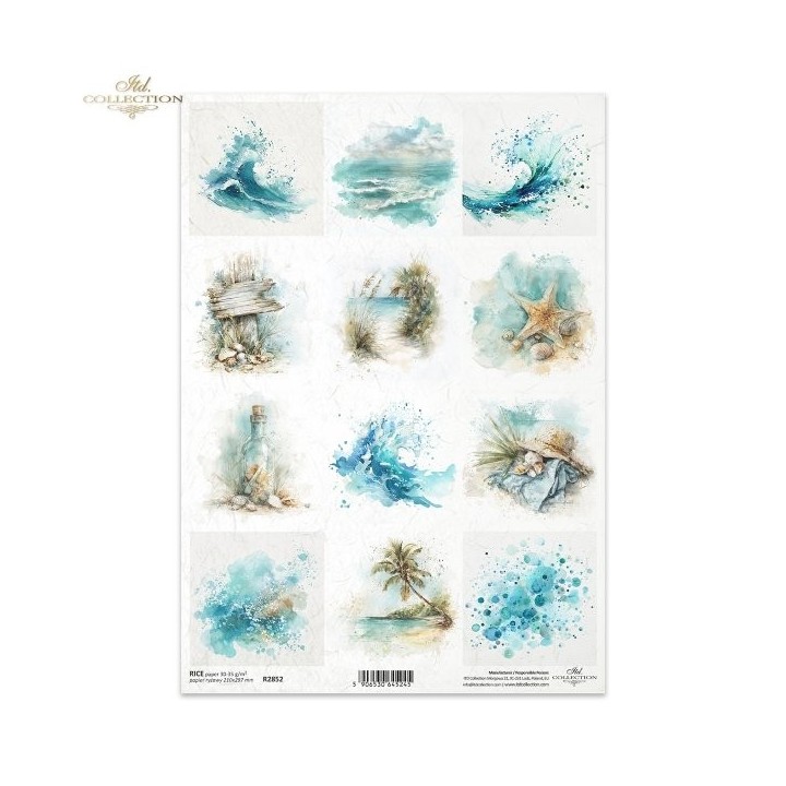 Rijstpapier R2852 Tropical Dreams