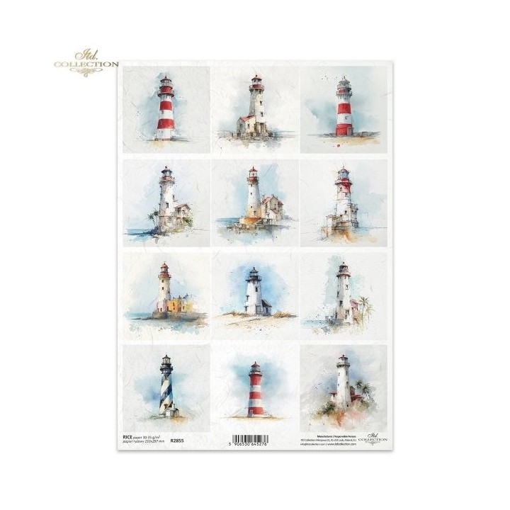 Rijstpapier R2855 Tropical Dreams