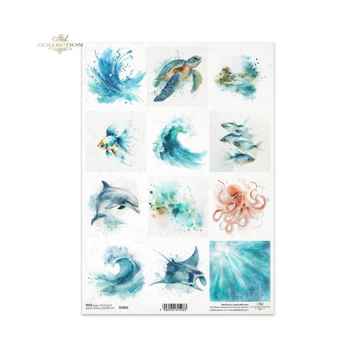 Rijstpapier R2856 Tropical Dreams