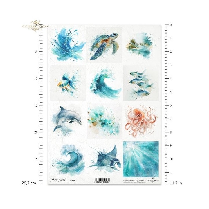 Rijstpapier R2856 Tropical Dreams