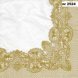 Lace frame 33x33cm servet