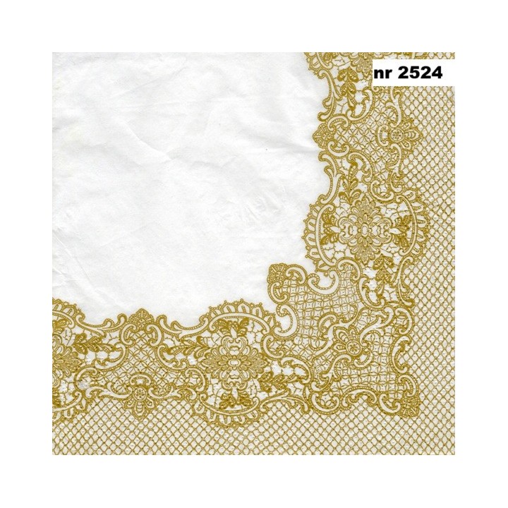 Lace frame 33x33cm servet