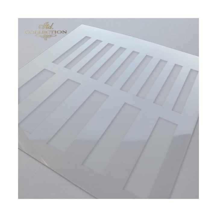 Sjabloon voor scrapbooking en decoupage 16x16 cm ST0004A