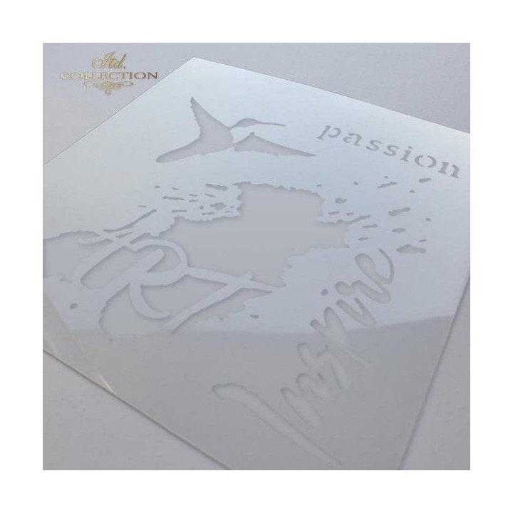 Sjabloon voor scrapbooking en decoupage 16x16 cm ST0006A