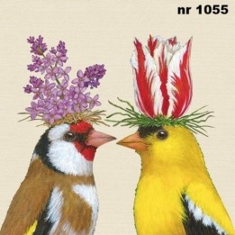 Spring romance servet 33x33cm