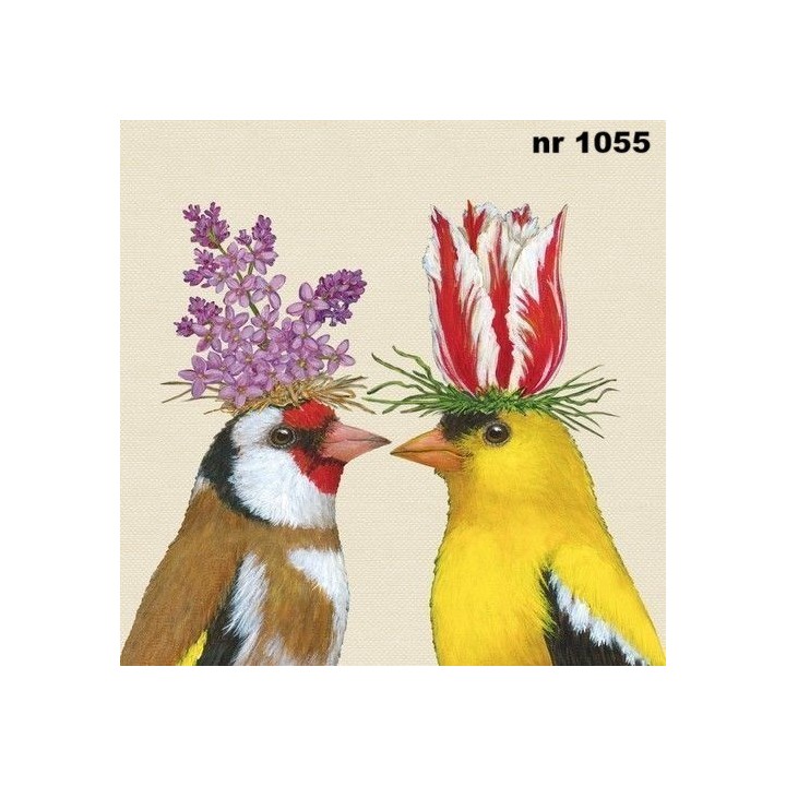 Spring romance servet 33x33cm
