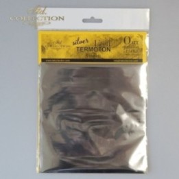 metallic folie Termoton * zilver