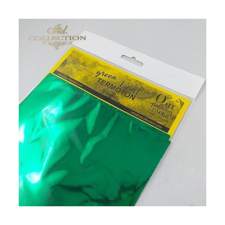 metallic folie Termoton * groen