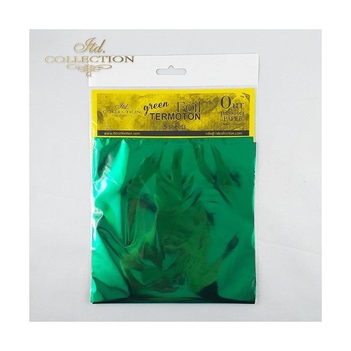 metallic folie Termoton * groen